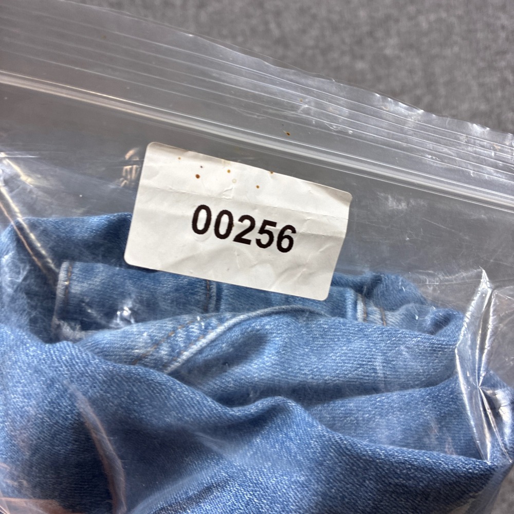 Talbots Wide Leg Crop Jeans Women 6 Blue High Rise Denim Stretch Casual Boho Mom - Picture 9 of 9